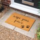 image 5 of Nicola Spring Coir Door Mat - 60 x 40cm - Paws