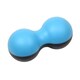 image 3 of Fitness Mad Peanut Massage Ball - Blue/Grey - One Size