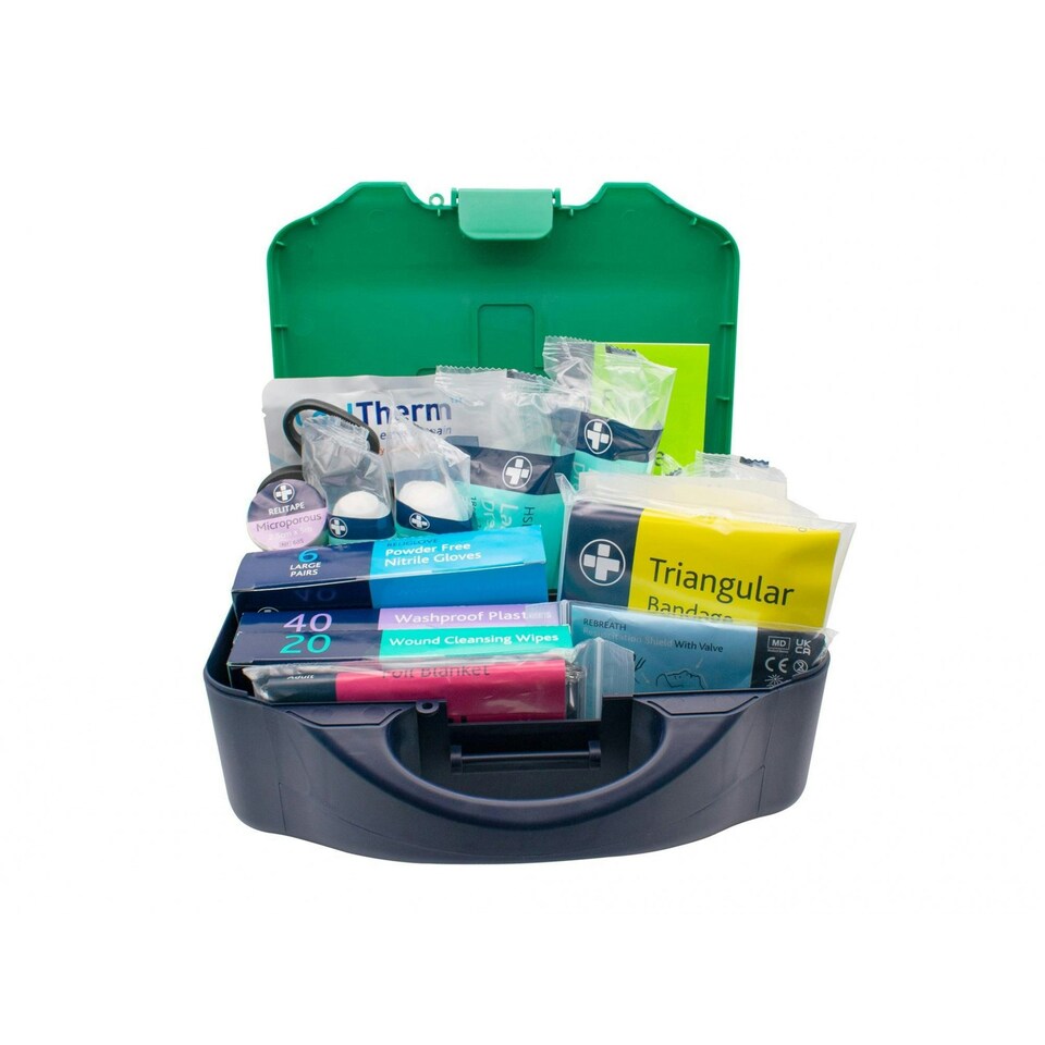 Scan First Aid Kit 1-25 Persons Bs Approved - Multi Colour - One Size