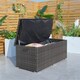 image 7 of Direct Wicker 495L Outdoor Garden Rattan Storage Box, Medium Deck Storage Box for Patio, Yard | Brown
