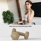 image 4 of SPORTNOW 12kg Hex Dumbbells Set with Carry Case, 2 x 1kg, 2 x 2kg, 2 x 3kg