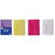 image 1 of Pack of 3 Just Stationery A4 Poly File Wallets Stud