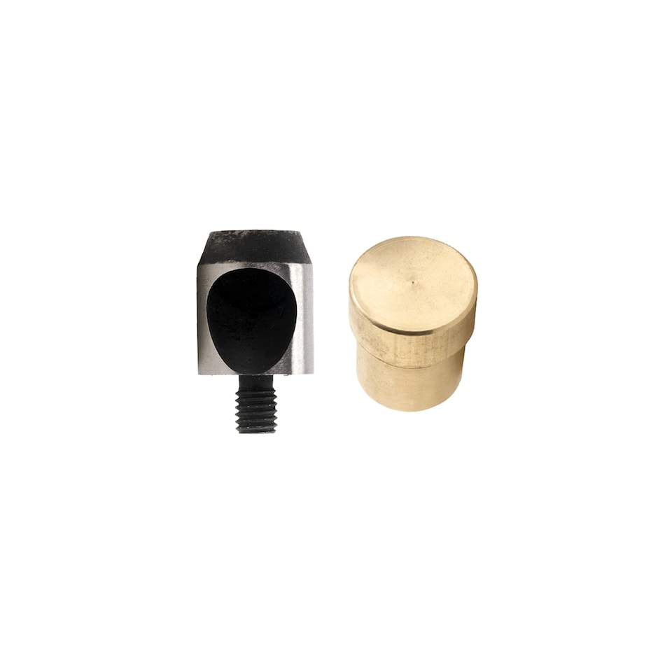 image 1 of 12mm Multi-Layer Hole Cutter Punch Die Tool wth Gold Base for Fabrics