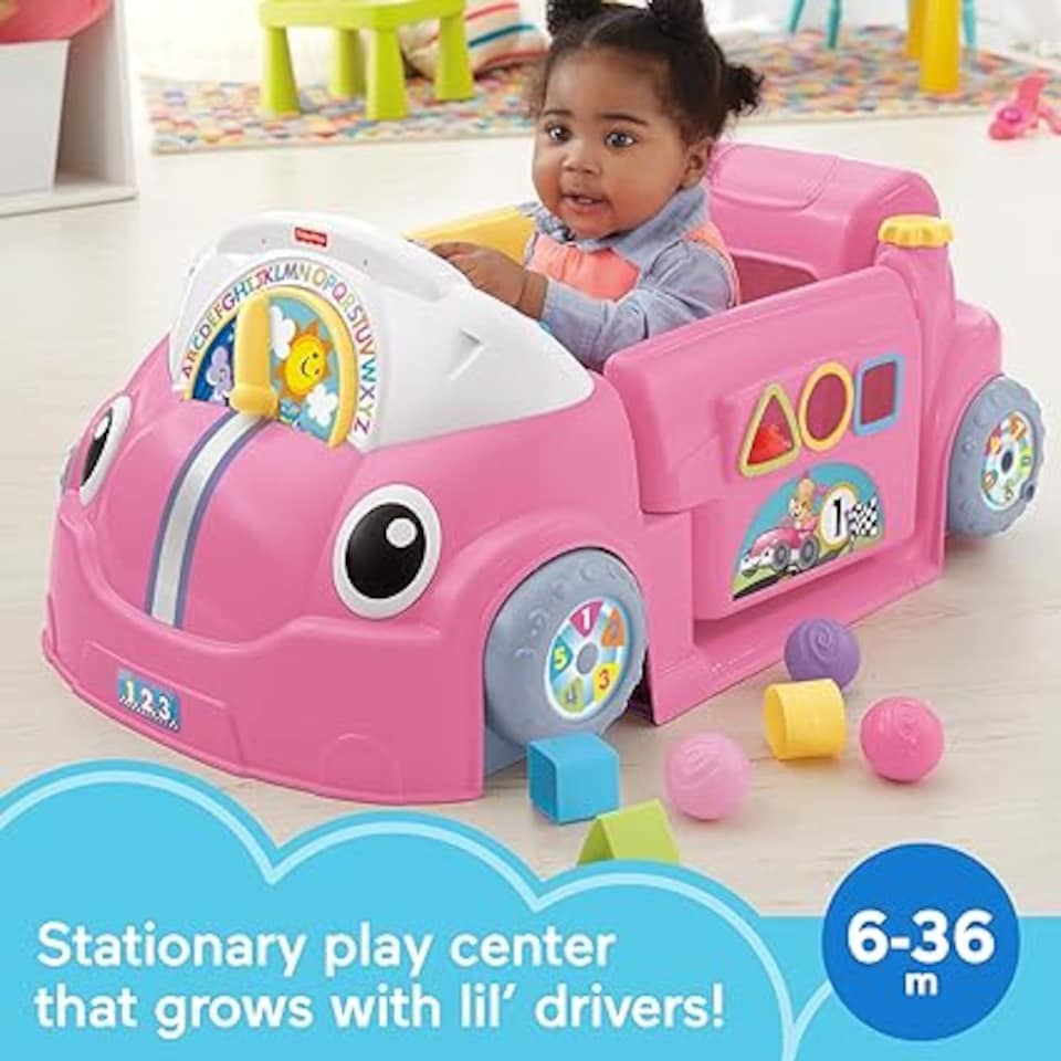 image 1 of Fisher Price Laugh And Learn Crawl Around Car