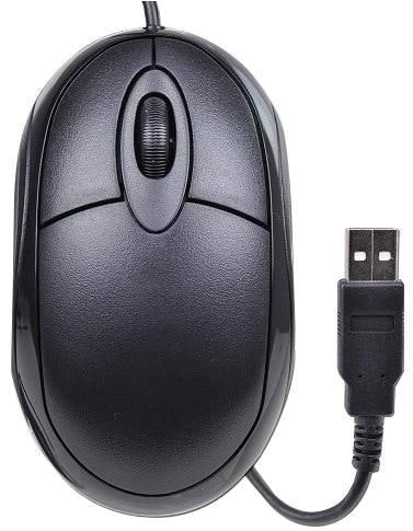 DYNAMODE - Compact USB Optical Mouse Black