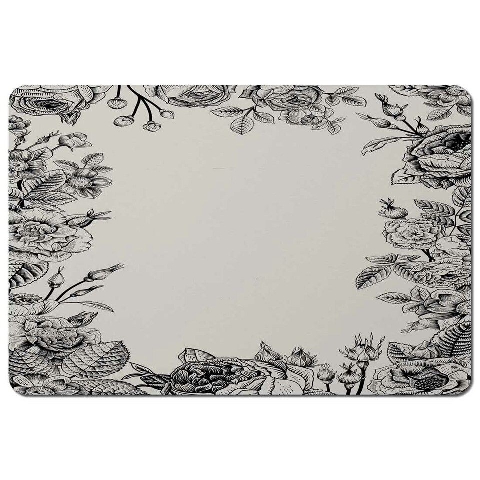 image 1 of Hand Drawn Roses (Placemat)