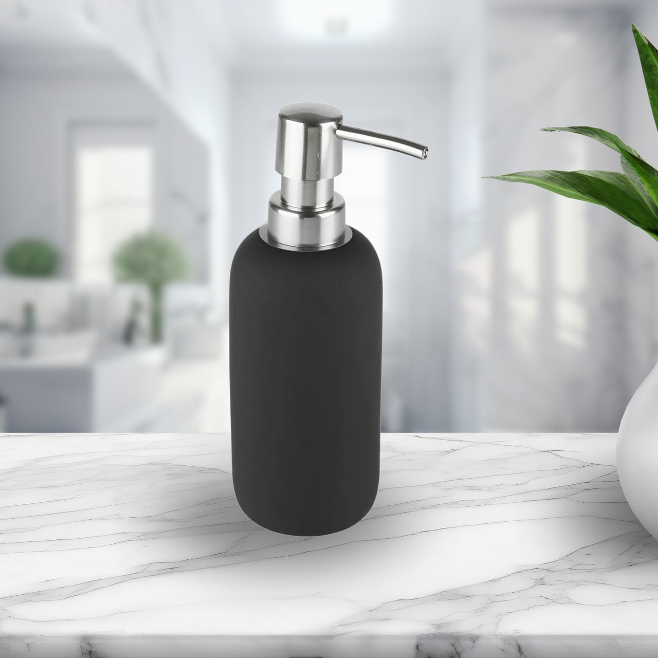 Lulu Matt Colour - Soap Dispenser | Black | 1 - Tesco Groceries
