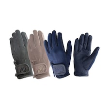 Hy5 Children/Kids Every Day Riding Gloves - Navy - S Blue | S