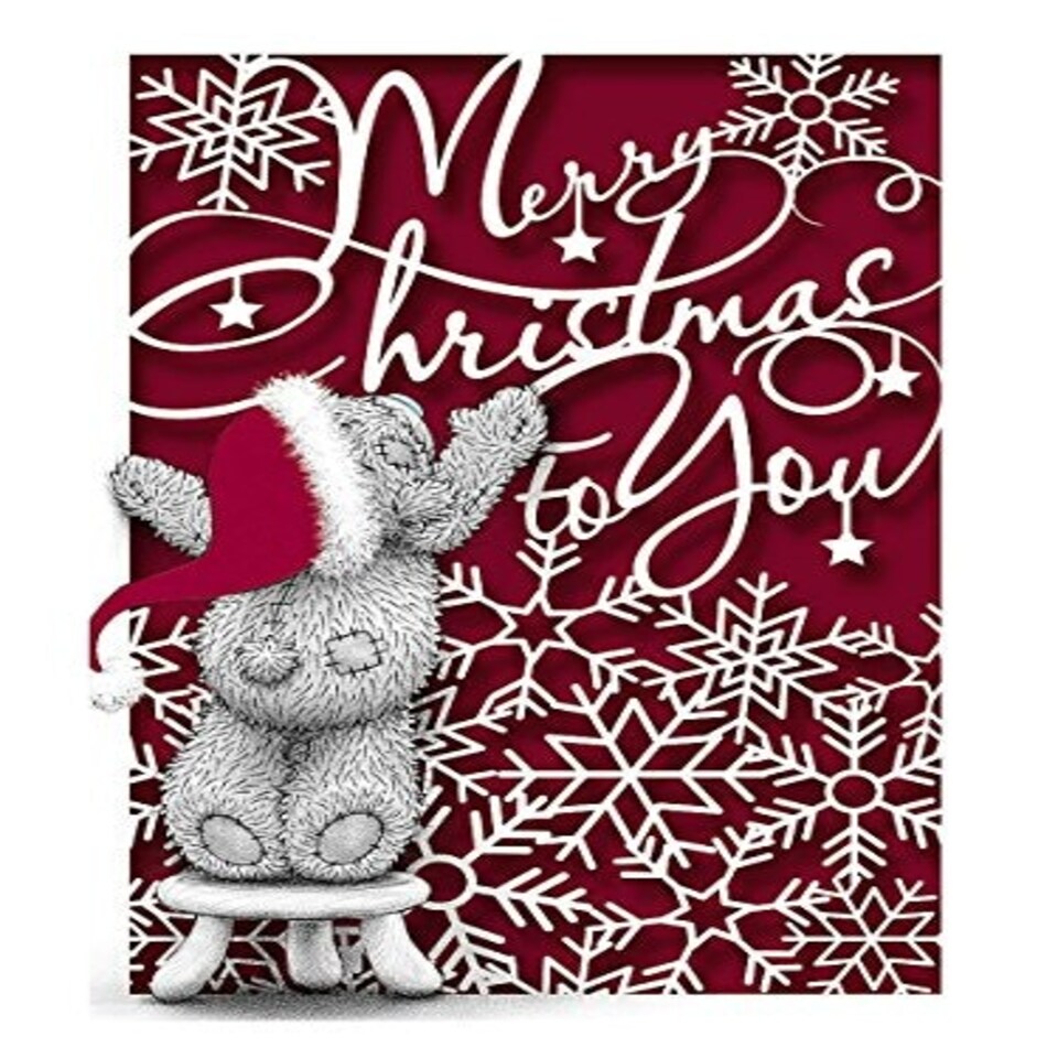 image 1 of Merry Christmas to You Me to You Bear Card