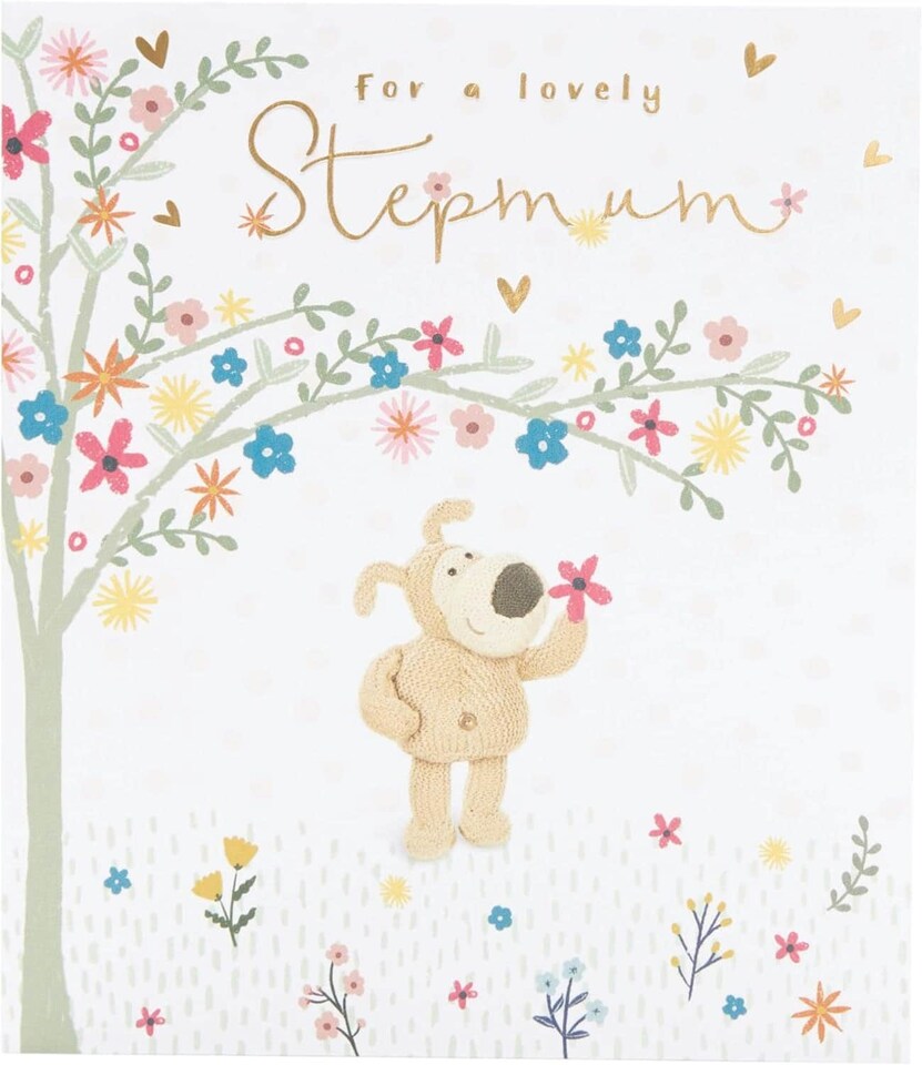 image 1 of A Lovely Stepmum an Extra-Special Cute Boofle Mother’s Day Card