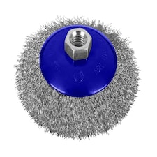 BlueSpot Tools Steel Bevel Wire Cup Brush 115mm M14 X 2