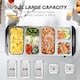 image 3 of HOMCOM Electric Food Warmer 5 Tray, 9.2L Buffet Server with Lids, Silver | Silver | Silver Tone