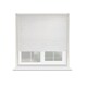image 3 of 80cm White Temporary Self Adhesive Dimout Pleated Window Blind 200cm Drop