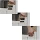 image 9 of Bettacare Automatic Folding Retractable Dog Gate, 55cm - 113.5cm, White, Folding Stair Gate for Pets, Retractable Dog Safety Gate | White