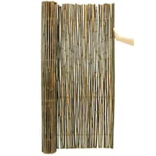 Primrose Natural Thick Bamboo White Screening Roll Privacy Screen 1.9m x 1.8m
