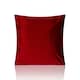 image 1 of Plain Velvet 45cm x 45cm Red Cushion Set of 4 Red | 45cm x 45cm x 10cm