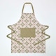 image 1 of Homescapes Green & Pink Retro 100% Cotton Apron