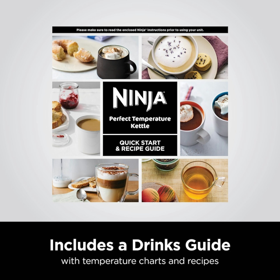 image 1 of Ninja Perfect Temperature Kettle KT200UK - Black