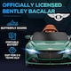 image 3 of HOMCOM Bentley Bacalar Licensed, 12V Kids' Electric Ride-On with Remote Control, Battery Powered Electric Car for Kids with Suspension Wheels, Horn, Lights, for Ages 3-5 Years - Green