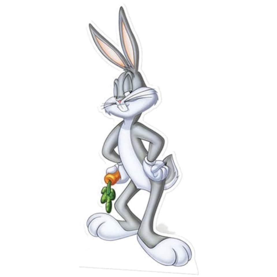 Looney Tunes Bugs Bunny Lifesize Cardboard Cutout - 148cm