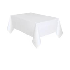 Disposable Plastic Table Cover, Table Liner - 54" x 72"