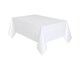 image 1 of Disposable Plastic Table Cover, Table Liner - 54" x 72"