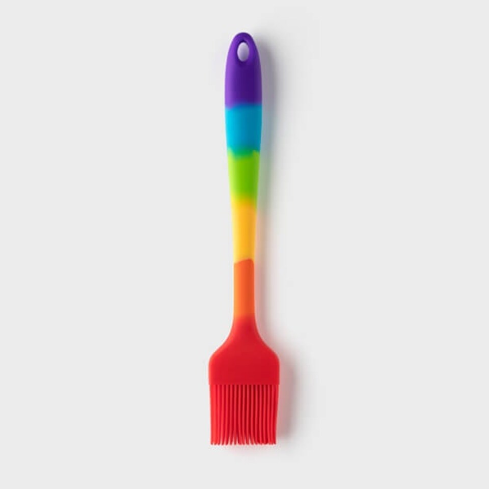 image 1 of Taylor's Eye Witness Large Rainbow Silicone Brush