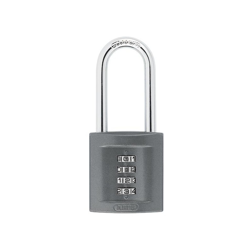 Abus Mechanical 158 Combination Padlock - Multi Colour - 50mm Long Shackle Combination Padlock (4 Digit)