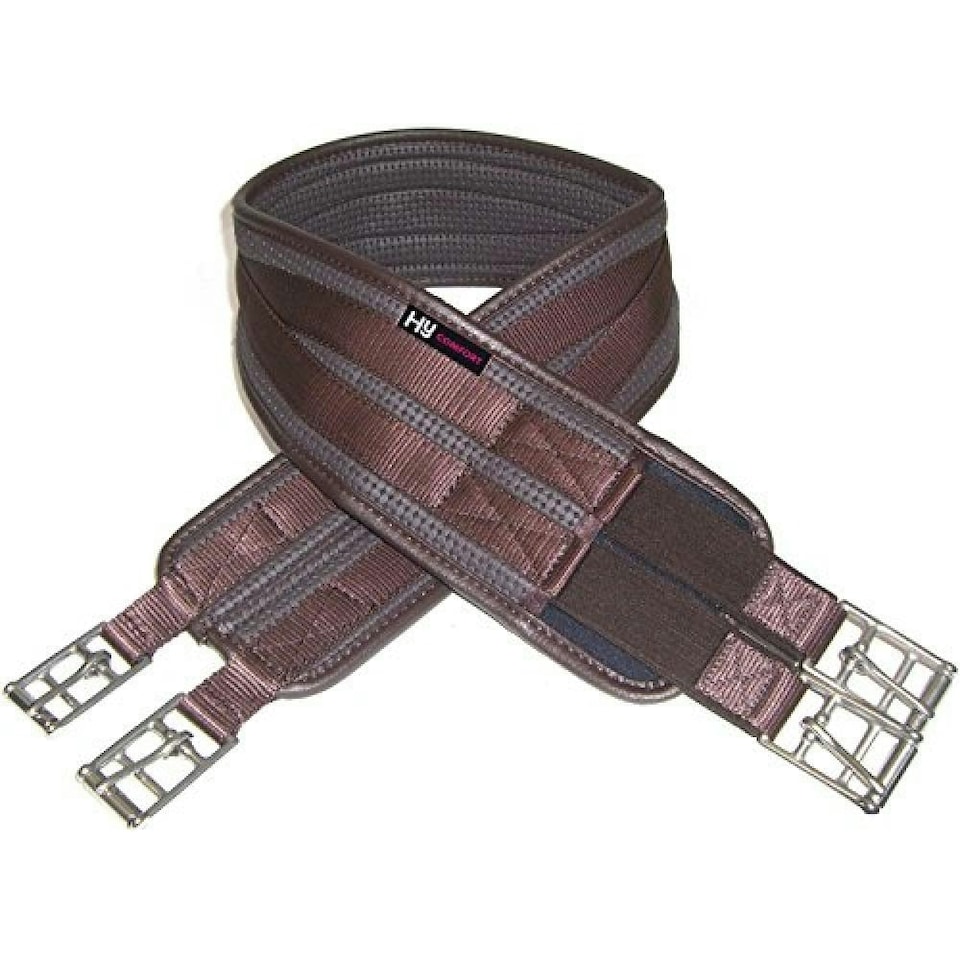 HyCOMFORT Waffle Girth - Brown - 58in