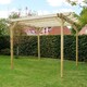 image 2 of Double Garden Pergola - Wood - L180 x W480 x H270 cm - Light Green