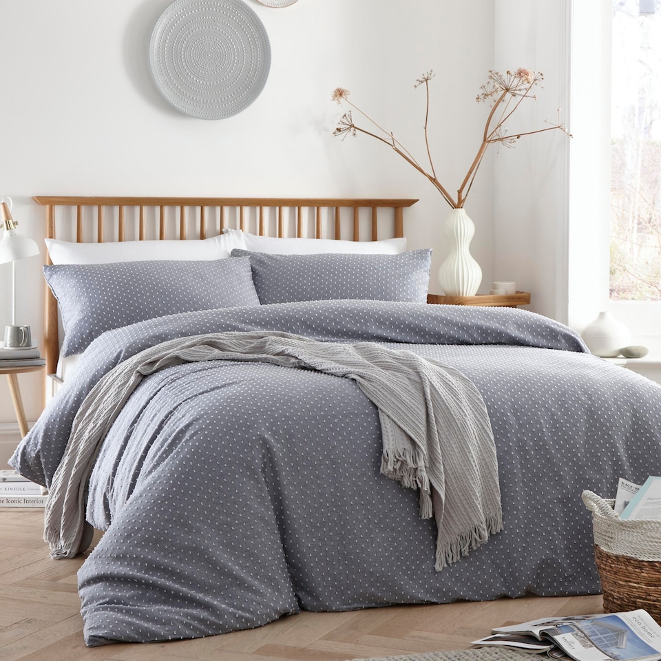 image 1 of Appletree Waterford Duvet Cover Set Blue
