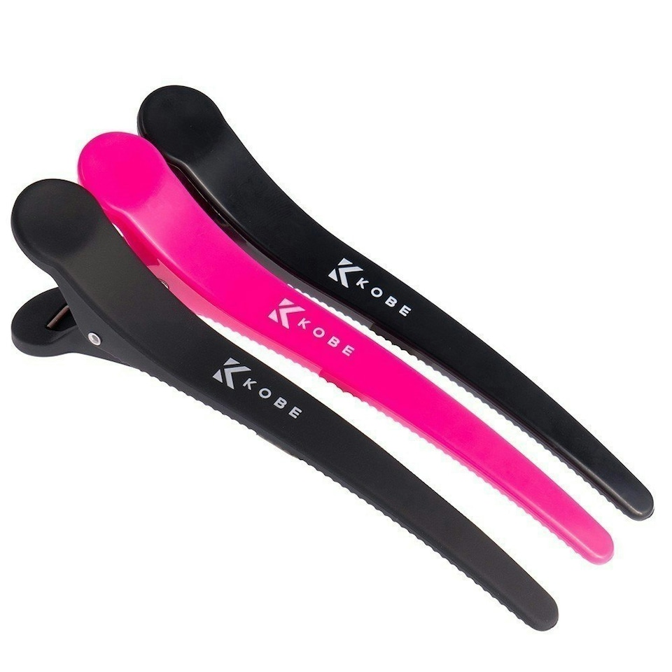 image 1 of Kobe Suregrip Section Clips (x6) N/A | Pink Glossy