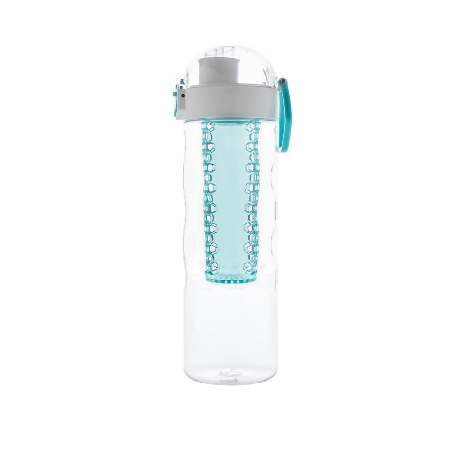 image 1 of XD Xclusive Honeycomb Leakproof 700ml Infuser Bottle - Turquoise - One Size Blue | One Size