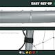 image 3 of SPORTNOW 6ft x 2ft Football Goal, Simple Set Up Football Training Net