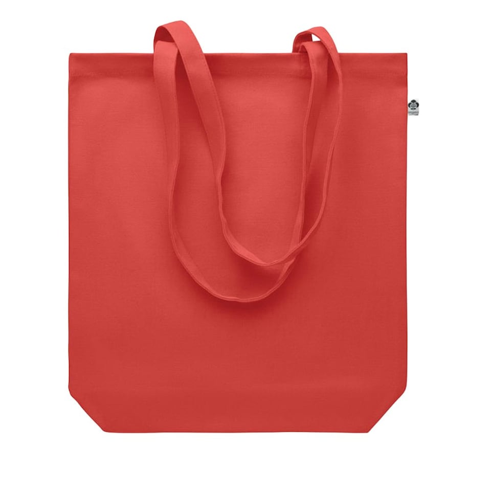 image 1 of MidOcean Coco Canvas Shopper Bag - Red - One Size Red