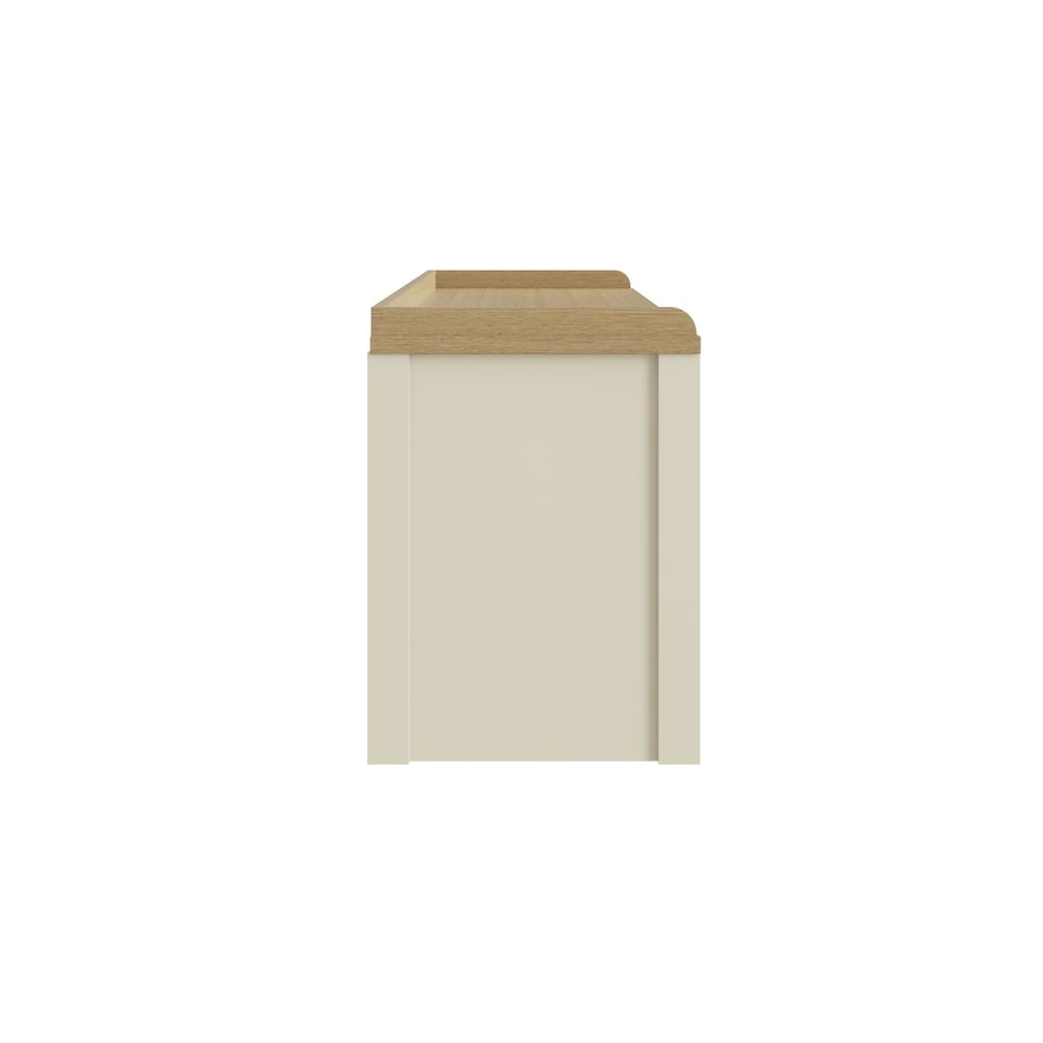 image 1 of GFW Lancaster 2 Door Shoe Bench - Cream