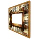 image 4 of Rustic egyptian wooden frame (Picture Frame) Black | S