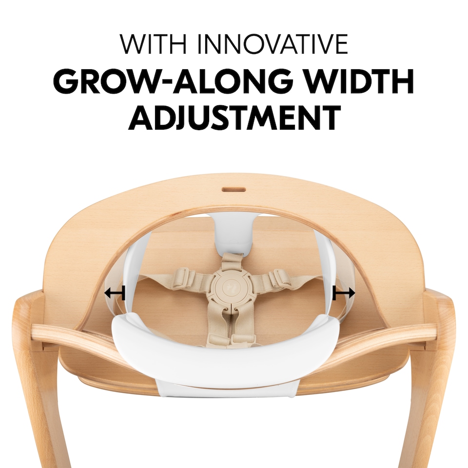 image 1 of hauck Highchair Baby Seat - White