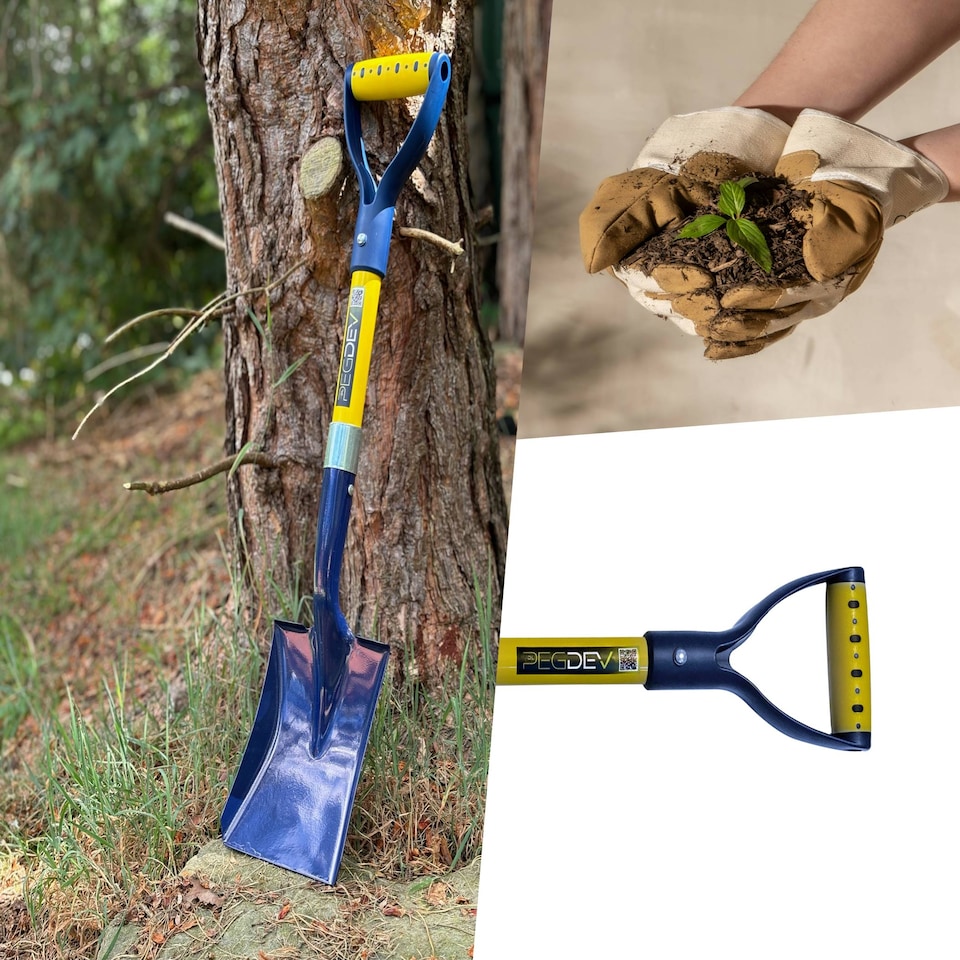 image 1 of Pegdev Kids Square Mouth Shovel for Sand Play Garden Adventures