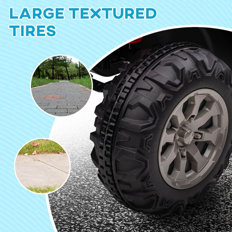 image 1 of HOMCOM Kids Ride on Car, Electric Car for Kids with Electric Bucket, 12V 2 Seater UTV with Shovel, Parental Remote, 4 Spring Suspension Wheels, Working Horn, Music - Green