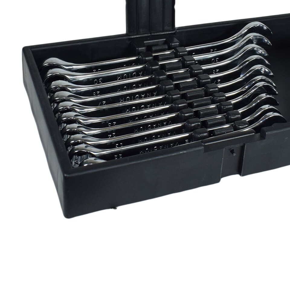 image 1 of 25pc Metric Spanner Combination Wrench 6-32mm In Plastic Tray Open/Ring