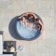 image 4 of Wave Tahoe 6 Person Eco Foam Hot Tub, Pebble White
