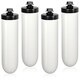 image 1 of SPARES2GO Ceramic Gravity Water Filter Candle 7in fits British Berkefeld BERKEY (4 Pack)
