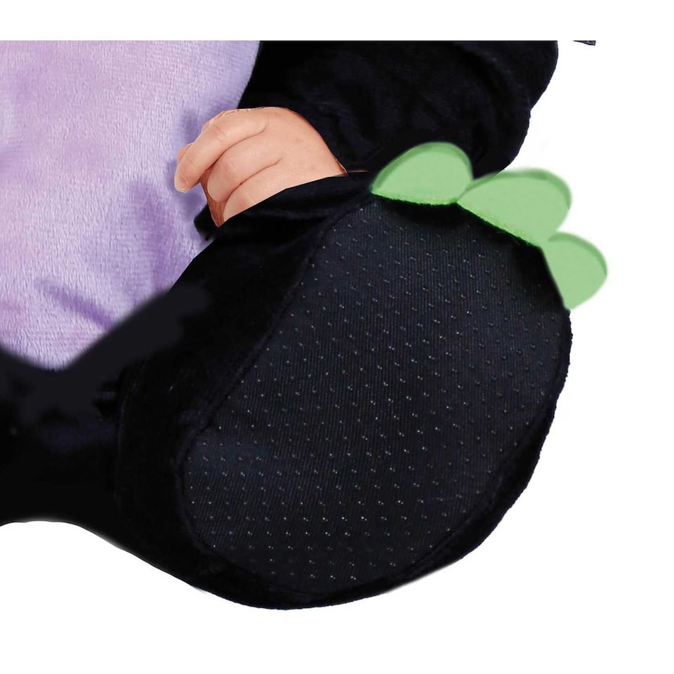 image 1 of Fiestas Guirca Baby Dragon Costume Set | Black | Black/Lilac | 18-24 mths | 1