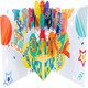 image 1 of Time To Celebrate Fun Surprise Awaits! 3D Pop Up Birthday Card