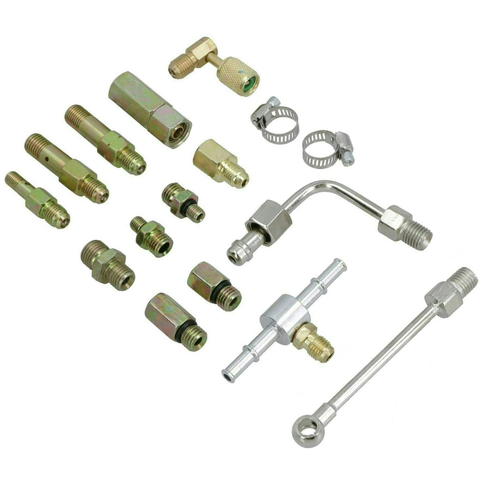 image 1 of Petrol and diesel fuel pump pressure tester / meter 0 - 145 PSI AT241