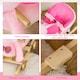 image 5 of HOMCOM 2-in-1 Baby Rocking Horse Ride On Elephant W/ Wheels Music, Pink