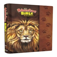 Nirv Adventure Bible For Early Readers Hardcover Full Color Magnetic Closure Lion