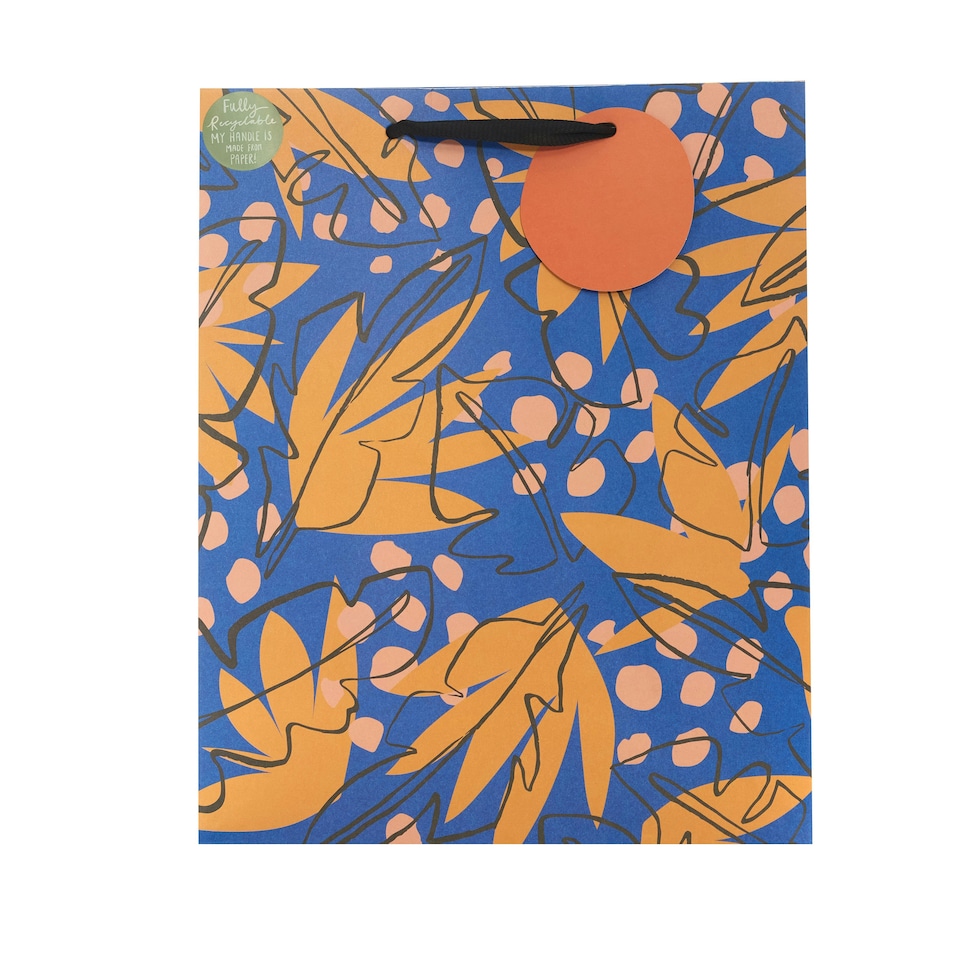image 1 of Matisse Floral Large Gift Bag - Pack of 3