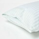 image 2 of Homescapes Blue Cotton Stripe Kids Pillowcases 40 x 60 cm 330 Thread Count - 2 Pack Blue